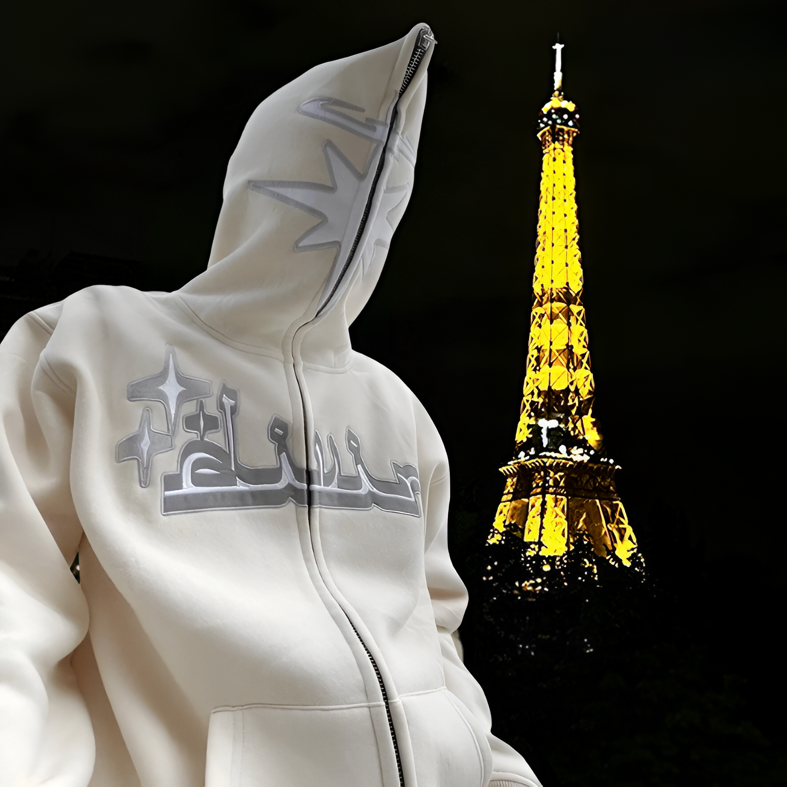 Full Zip Blanc