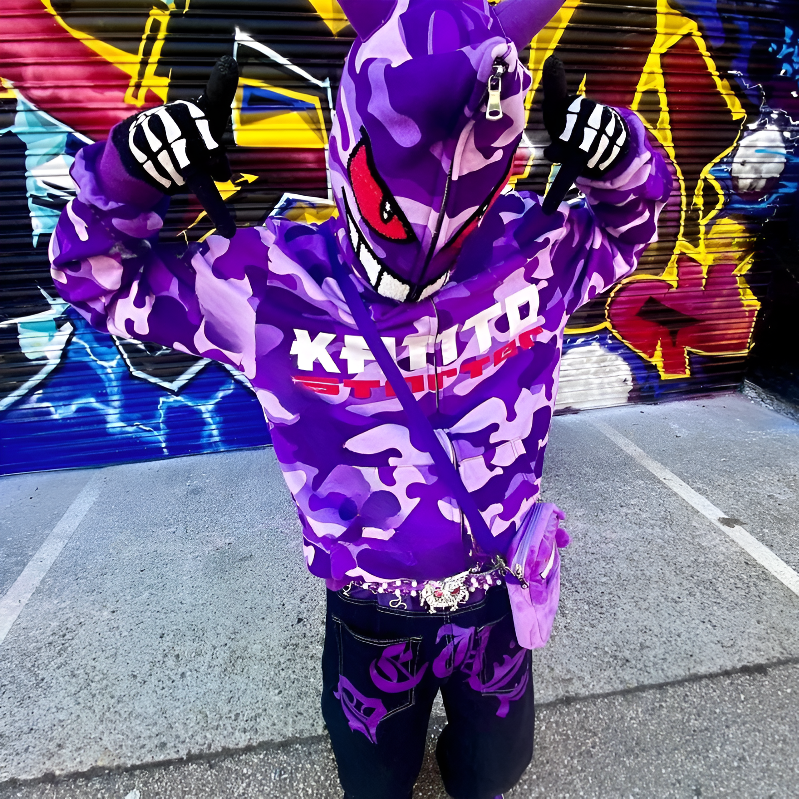 Full Zip Ectoplasma Y2K