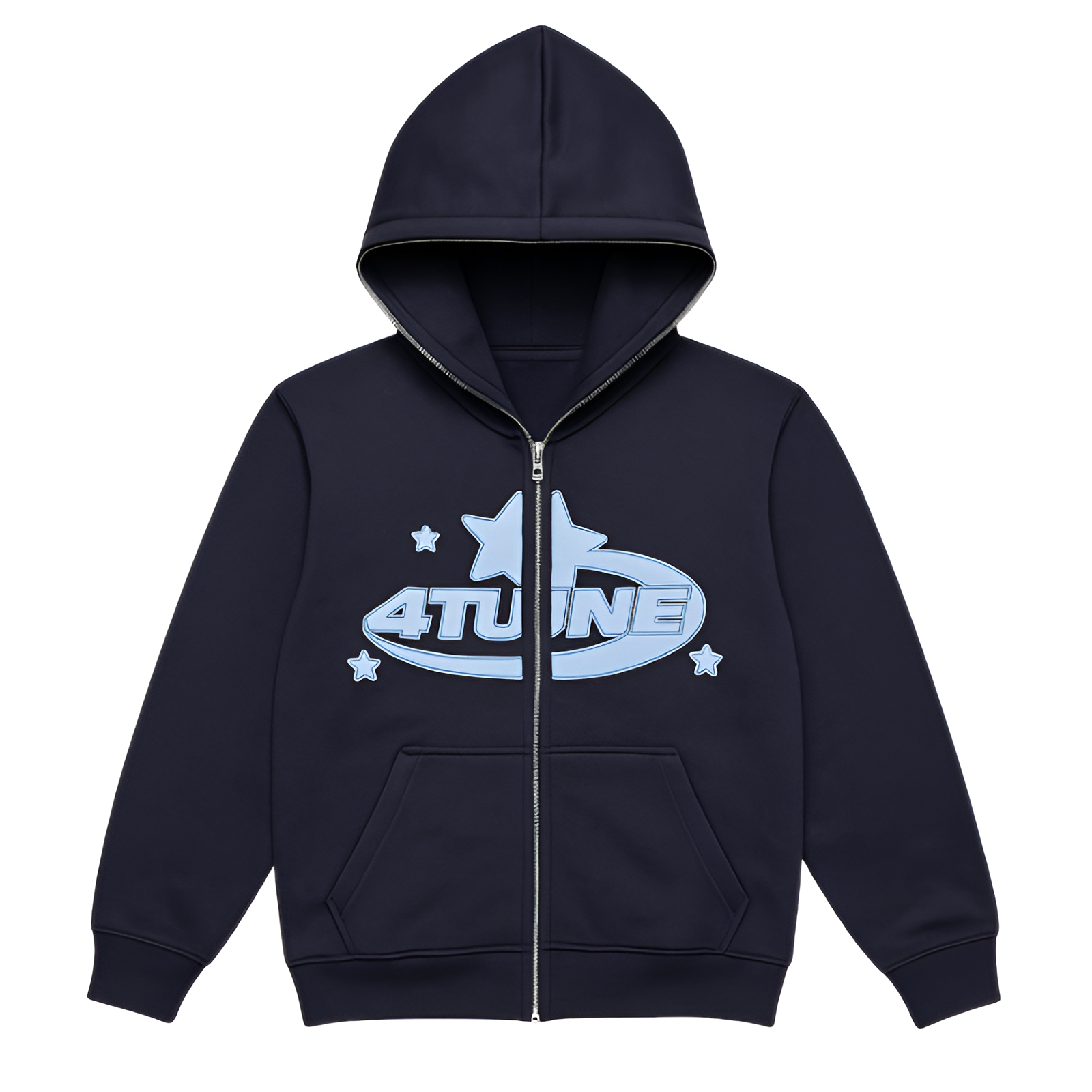 Full Zip 4Tune Blue Y2K - Y2K Wearhouse Full Zip 4Tune Blue Y2K - Y2K Wearhouse