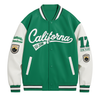 Veste Pilote Vert California Y2K