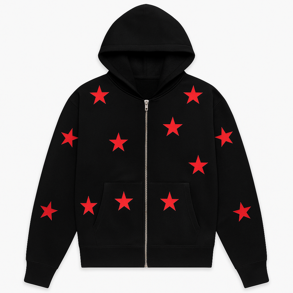 Veste Etoile Rouge Y2K