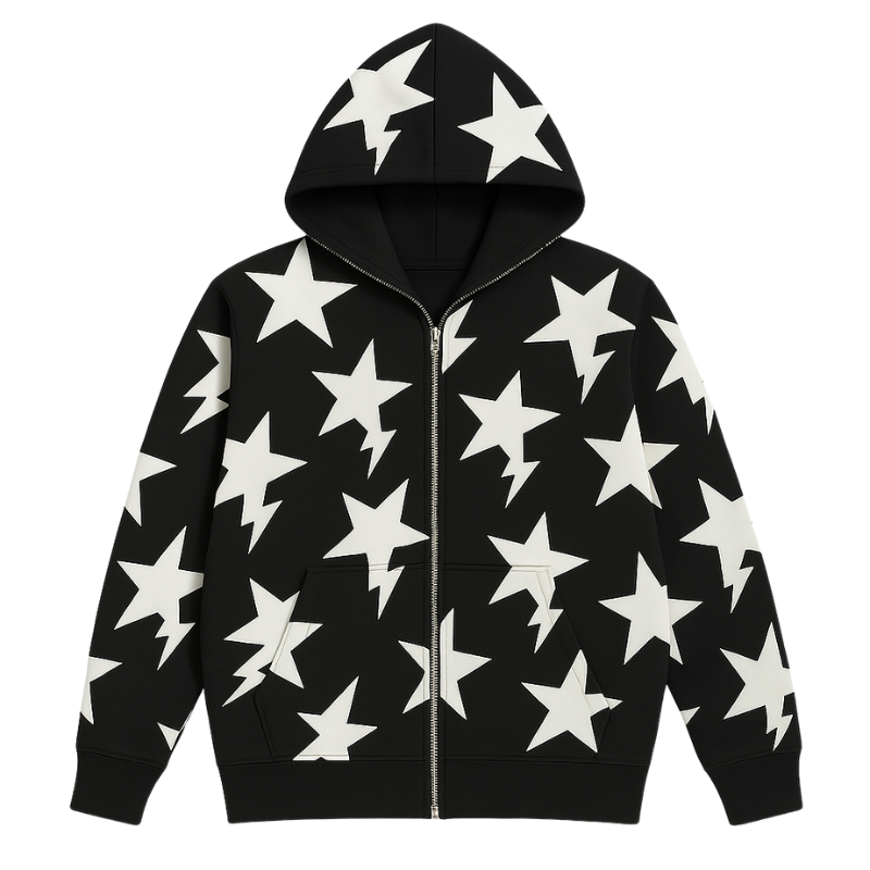 Full Zip Etoile Aestetic Y2K