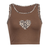 Crop Top Marron