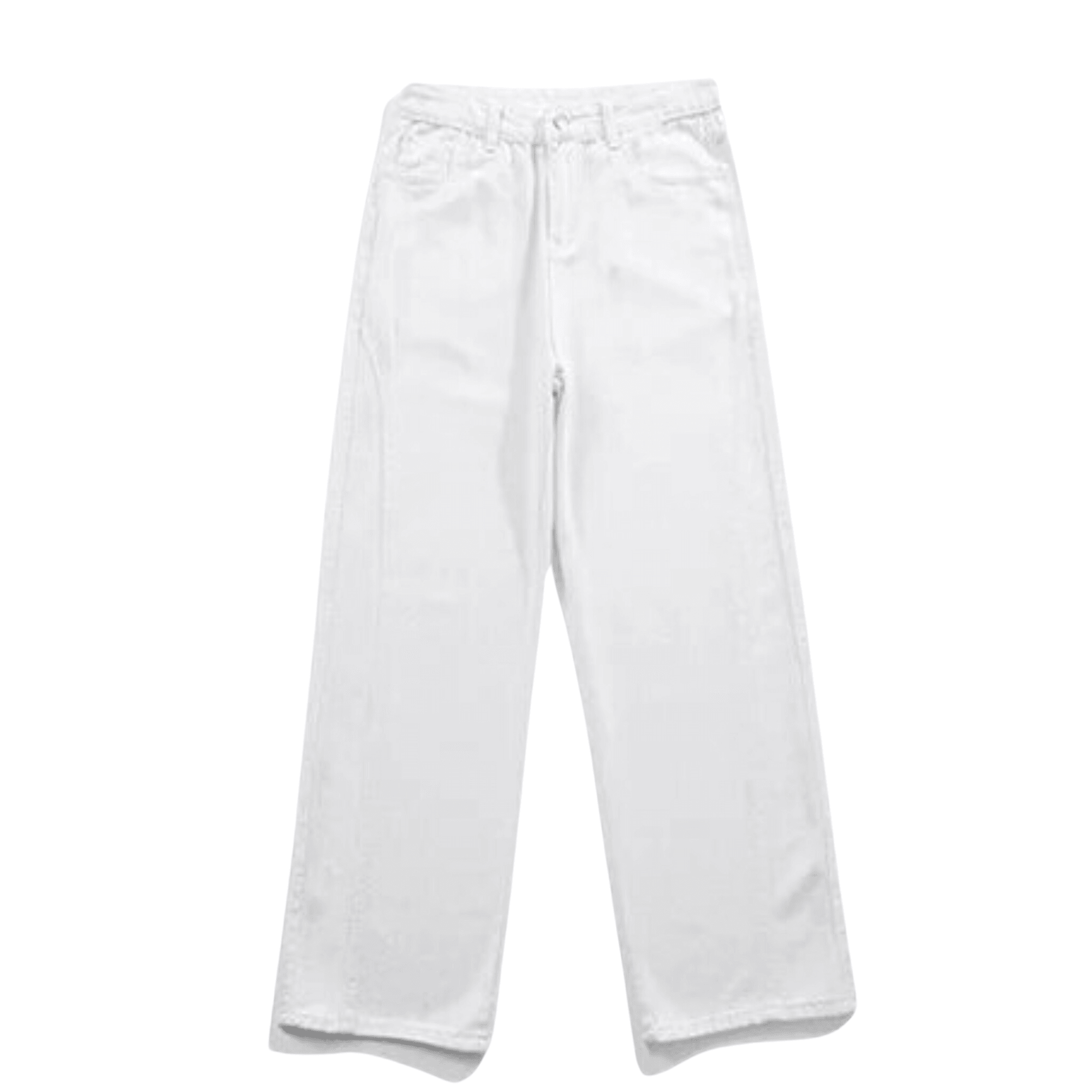 Pantalon Droit Blanc