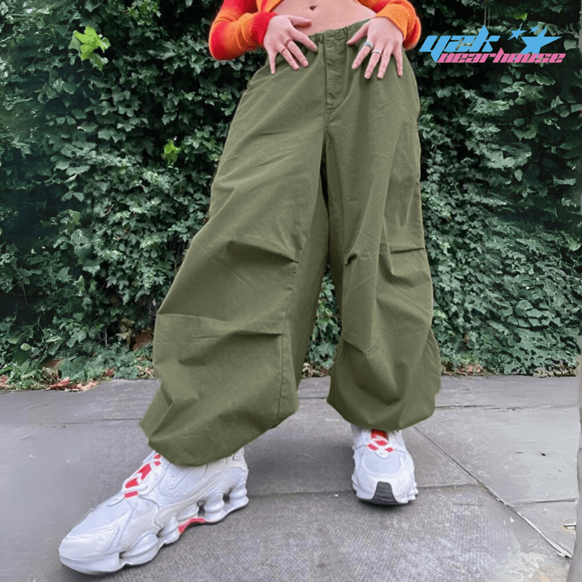 Pantalon Parachute Y2K