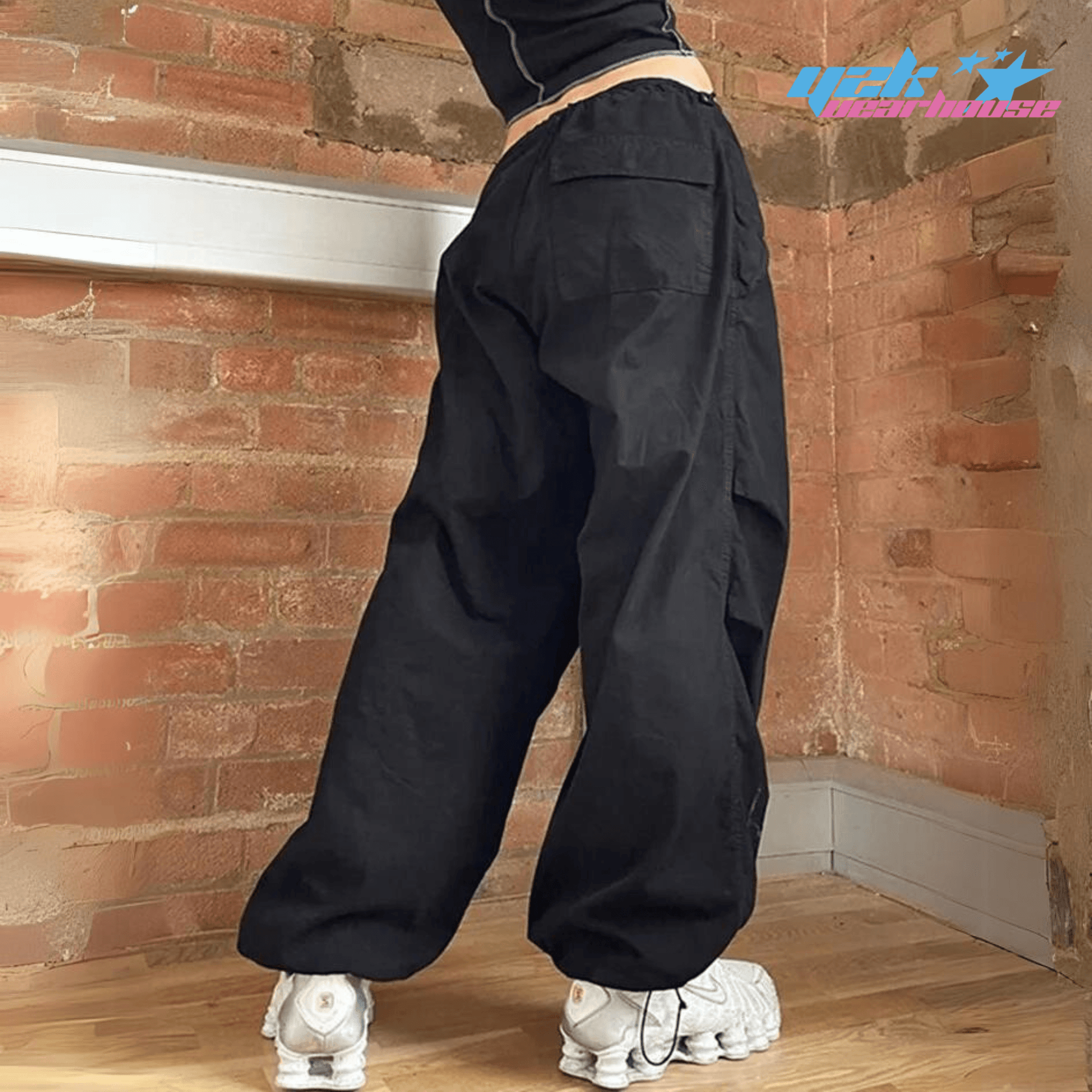 Pantalon Parachute Y2K