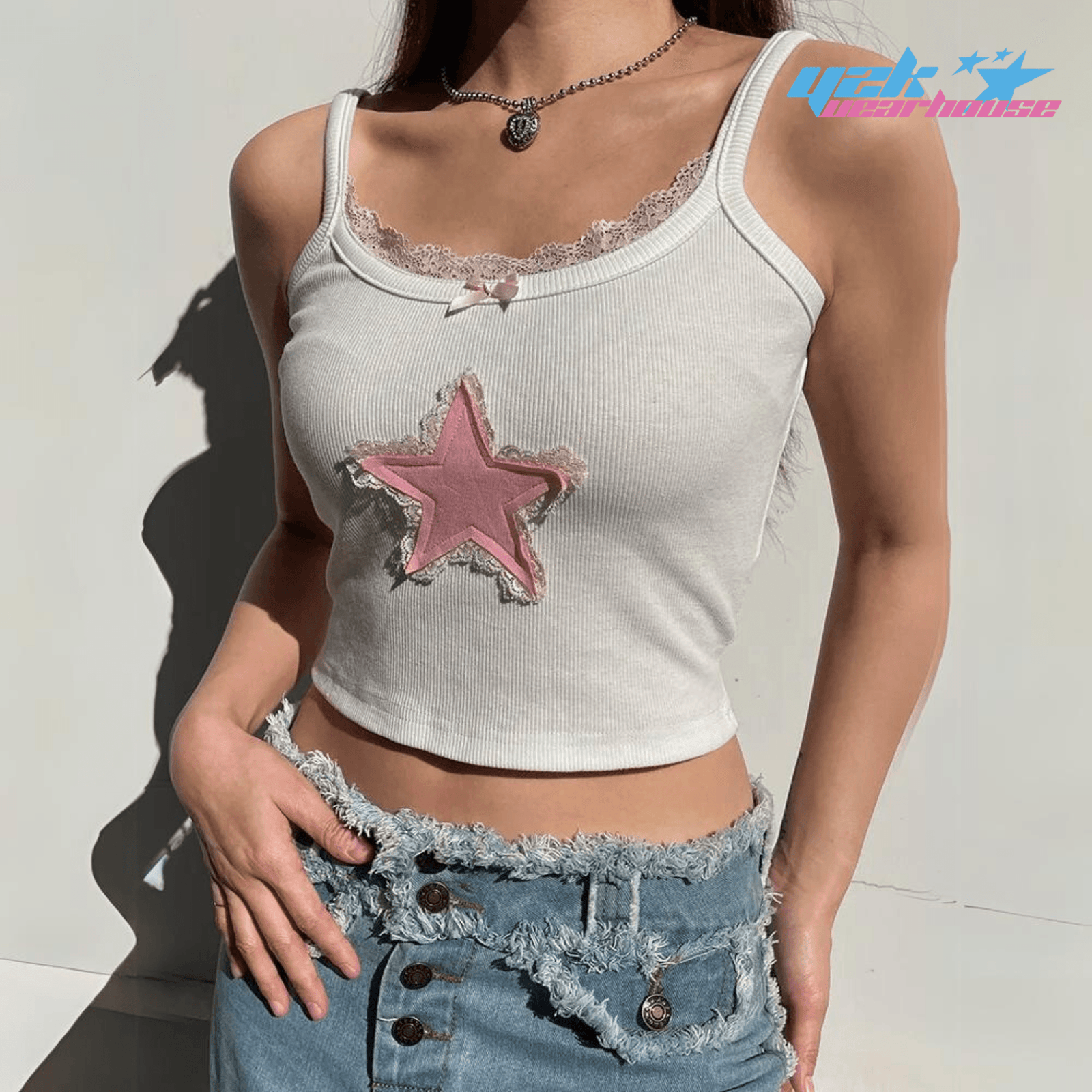 Top Étoilé Y2K Chic