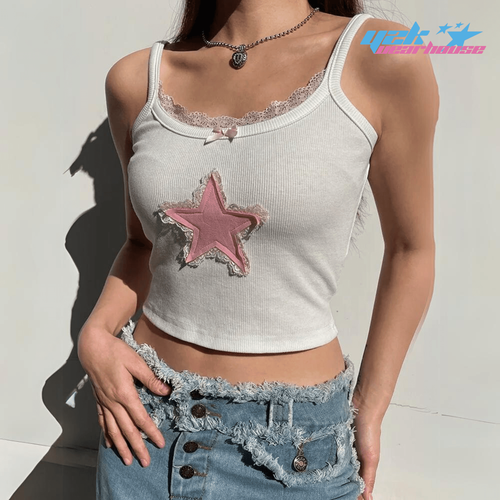 Top Étoilé Y2K Chic