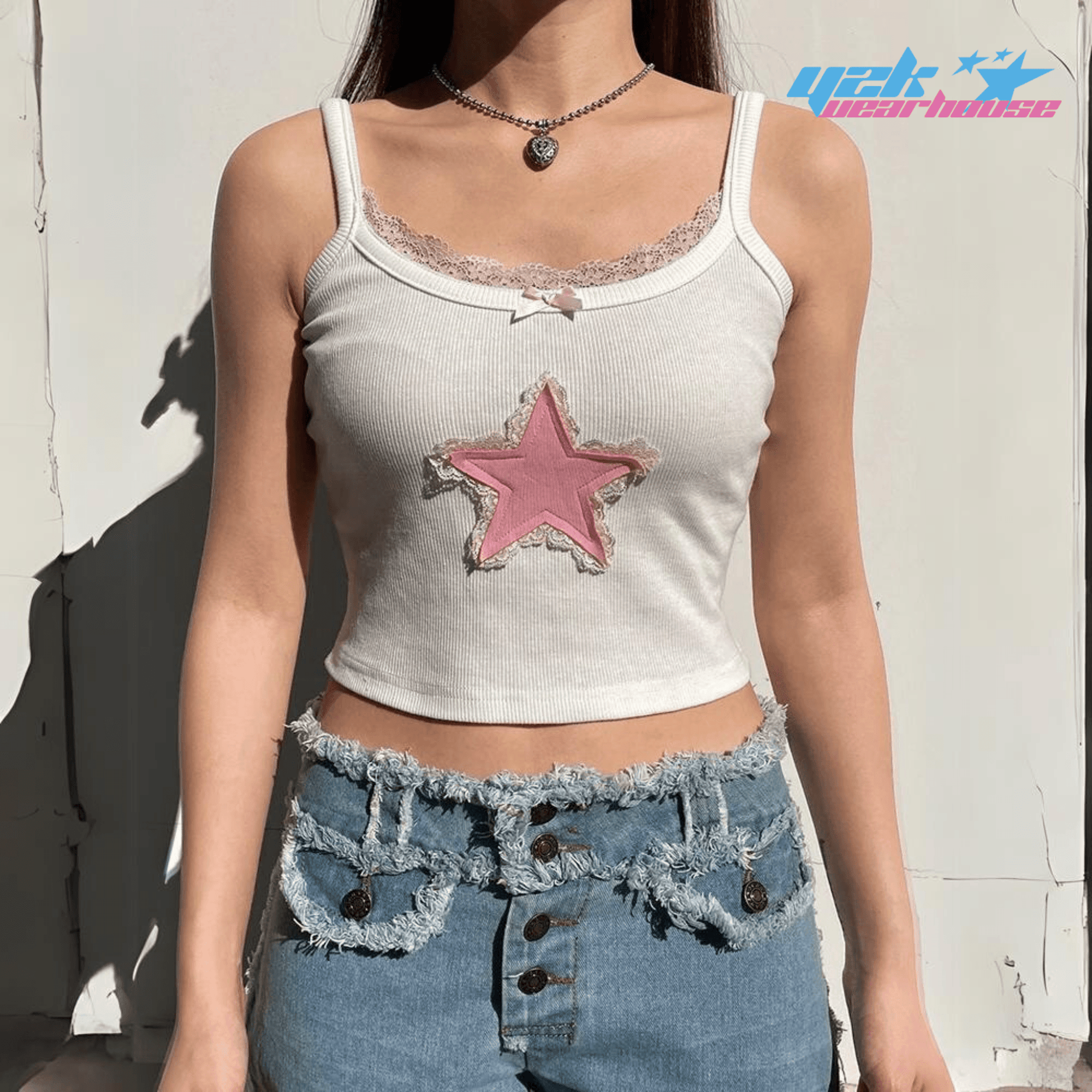 Top Étoilé Y2K Chic